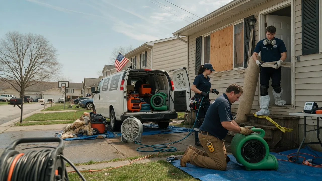 Water Damage Restoration in Lee Center, IL near me